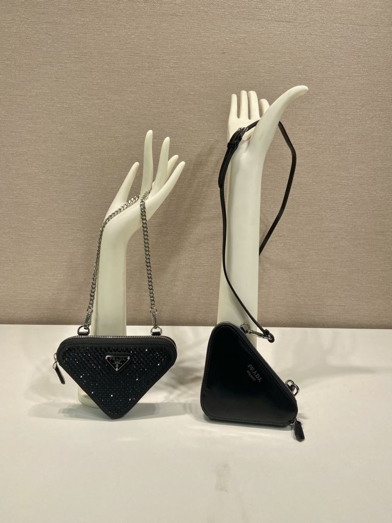 Pra*a triangle pouch